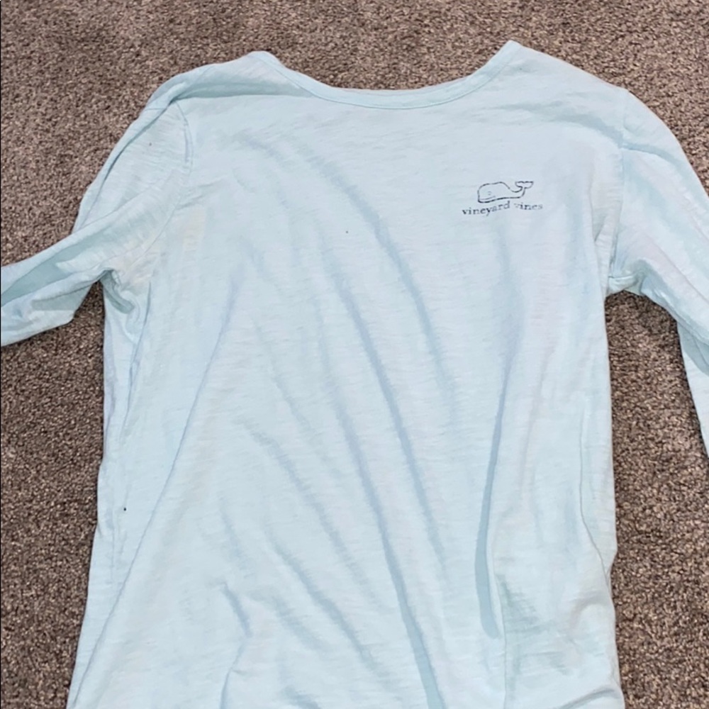 light blue vineyard vines long sleeve!